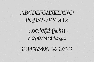 Quincy Serif font