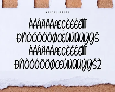 Rogera - Monoline Playful font