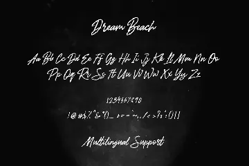 Dream Beach font