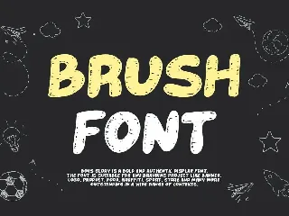 Boys Glory - Brush Font
