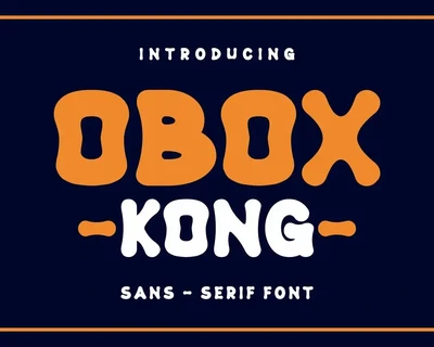Obox Kong Cute Font