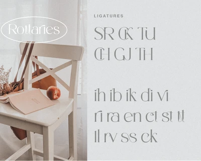 Rottaries - Modern Unique Typeface font