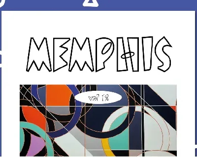 Memphis - Optimistic Typeface font