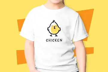 Chickenic font