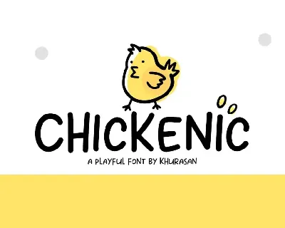 Chickenic font