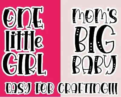 Bubble Pink font