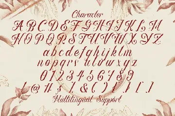 Rhegina Darling - Lovely Script Font