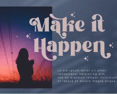 Magic Romance font