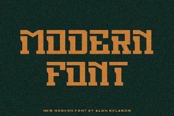 Rugikon font