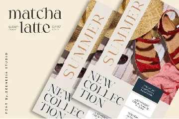 Matcha Latte font