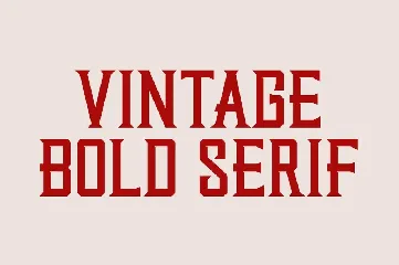 Quarters | Vintage Bold Serif font