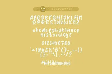 Mustard Smile font