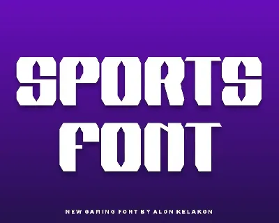 Squad Sportes font