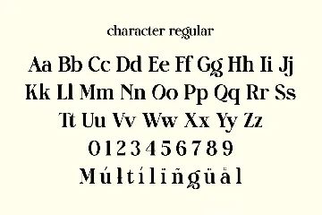 Polyster Authentic font