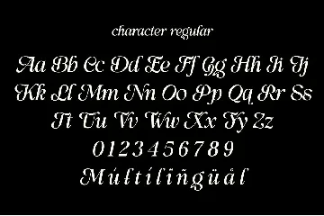 Polyster Authentic font