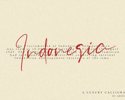 Orchest Luxury Calligraphy Font