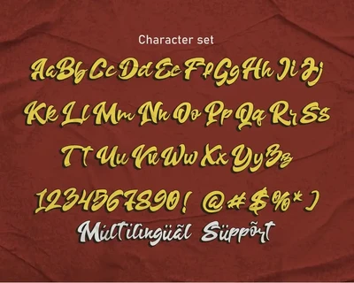 Rose Jane - Layered Retro Script Font