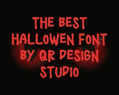 Spooky Moment - Halloween Font
