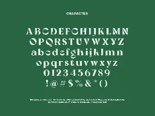 YOWA typeface font