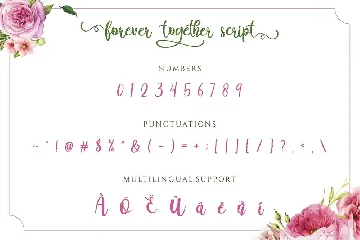 Forever Together font