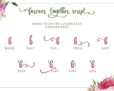 Forever Together font