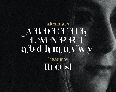 Anya Tamy - Classic Serif Font