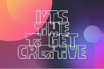Kreativ - Display Typeface font