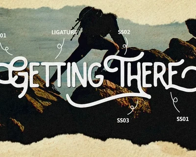 Santiago Vintage Monoline font