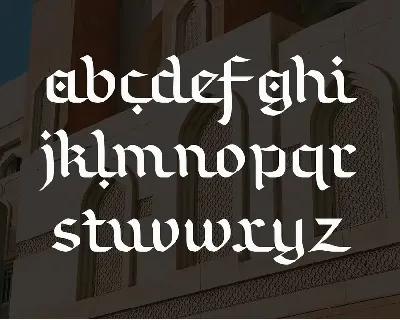 Hikma - Arabic Style Typeface font