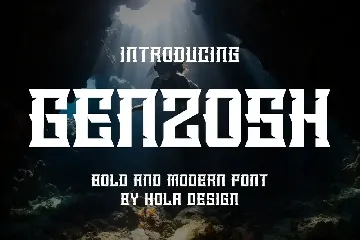 Genzosh Font