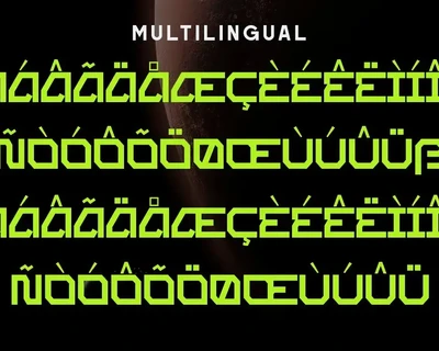 Meoky - Modern Futuristic Typeface font