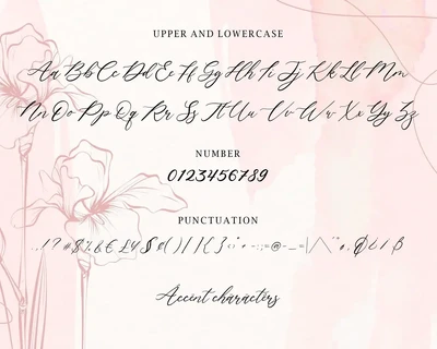Natural Garden Script Font