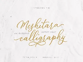 Meshitara font