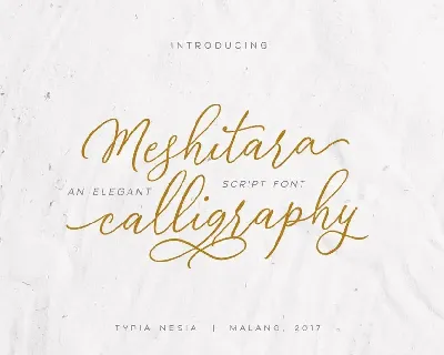 Meshitara font