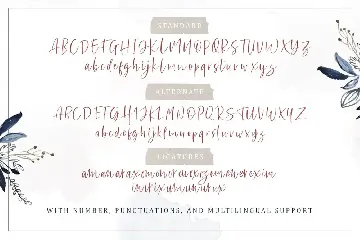 Sharon Baker - Modern Script font