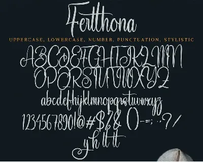 Ferthona font