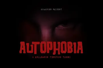 Autophobia font