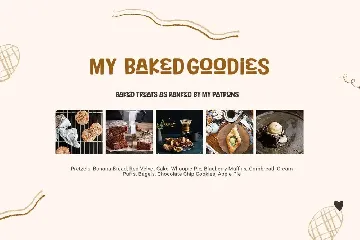 Bakery Goods font