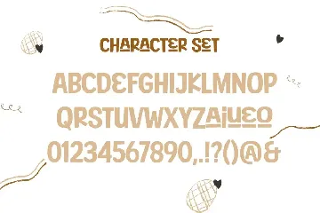 Bakery Goods font