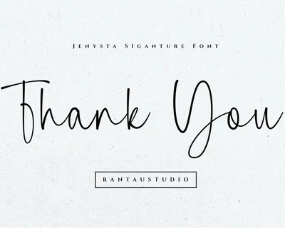 Jesyta Signature Font