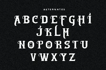 Allarique Medieval Serif Typeface font