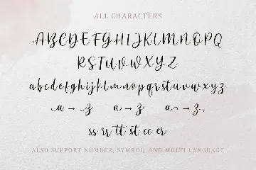 Anjani Script Modern Calligraphy font