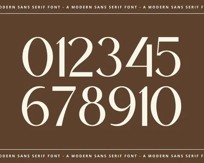 Renstoned - Elegant Sans Serif font