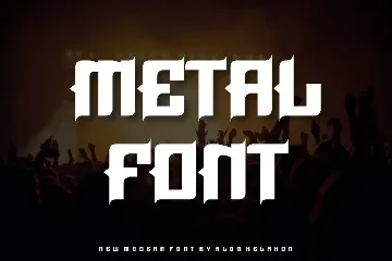 Black Scream font