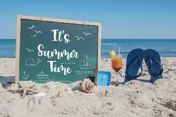 Hello Summer font