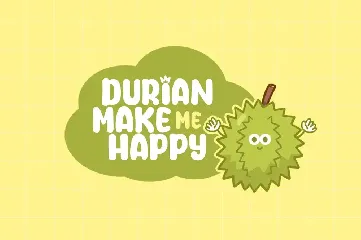 Durian Days font