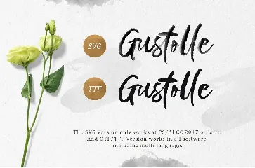 Gustolle SVG Font