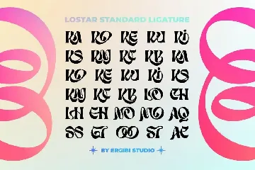 Lostar font