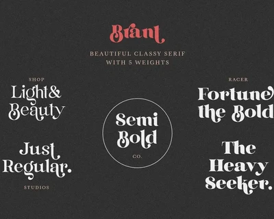Brant font
