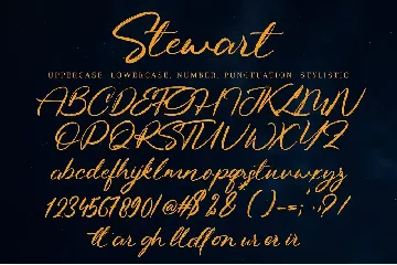 Stewart font